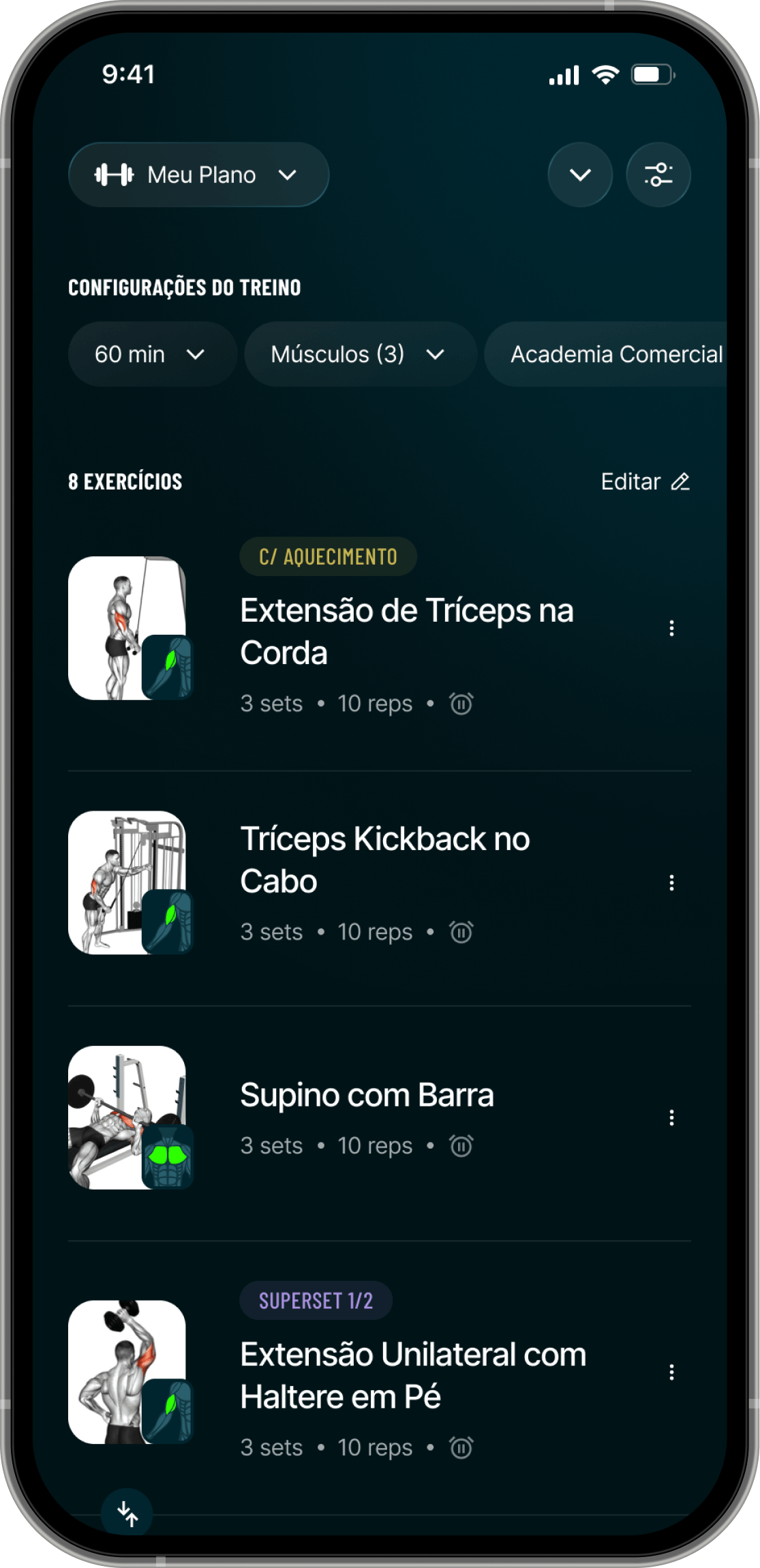 Personalização