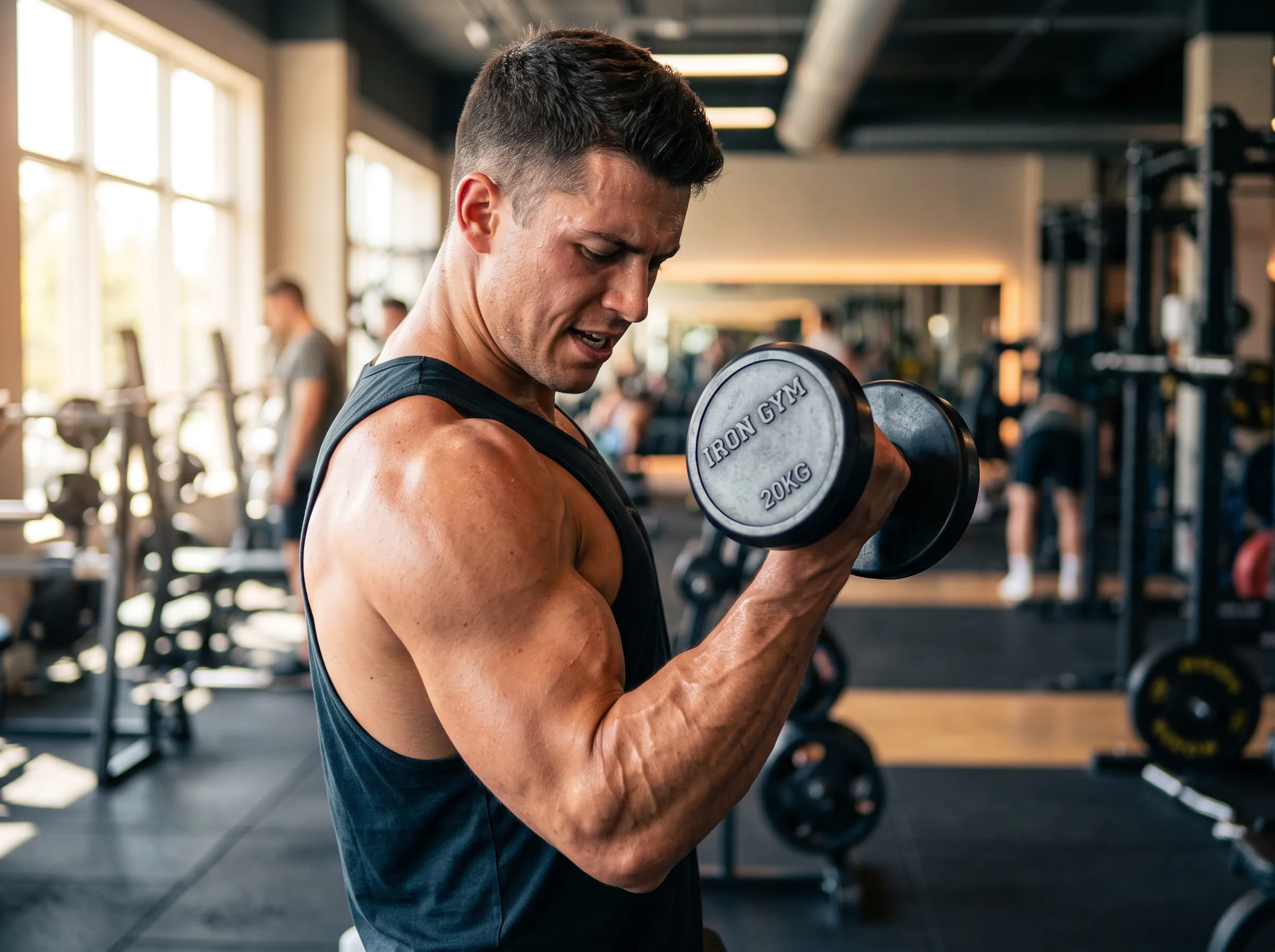 A teenager at the gym wondering what age can you take pre workout safely.